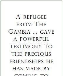 Quote from participant